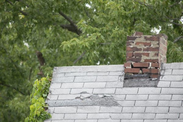 Chimney Demolition in Red Oak