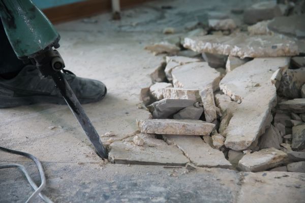 Concrete Demolition in Red Oak