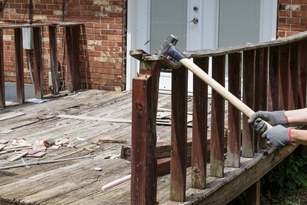 Deck Demolition Service in Red Oak