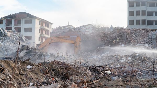 Apartment Demolition in Red Oak