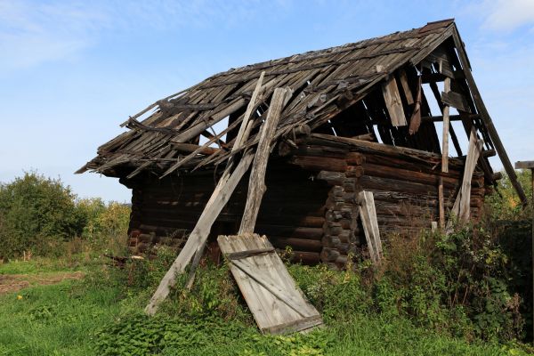 Pole Barn Demolition in Red Oak