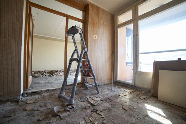 Interior Renovation Demolition in Red Oak