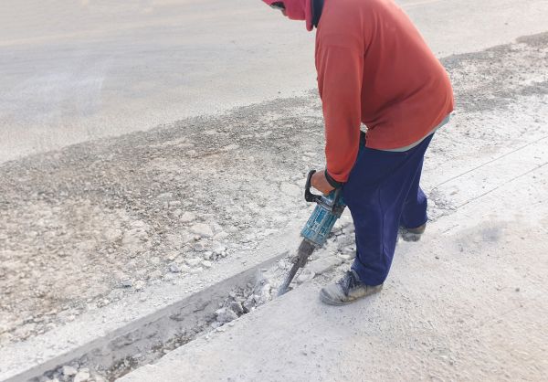 Cement Demolition in Red Oak
