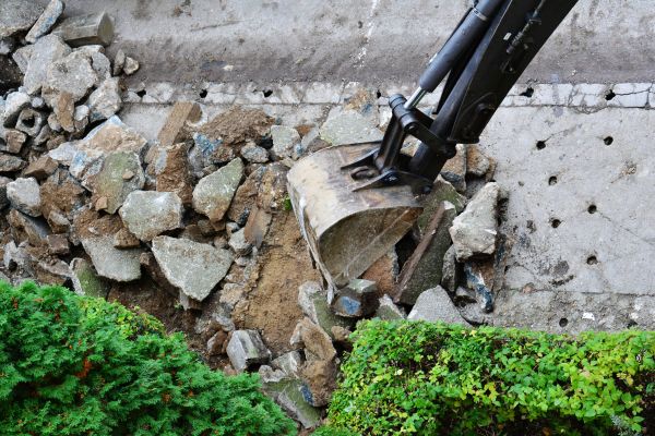 Concrete Pathway Removal in Red Oak