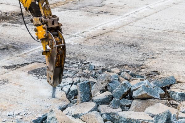Parking Lot Removal in Red Oak