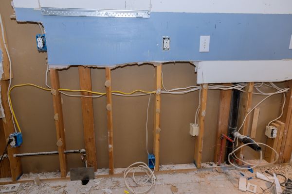Kitchen Wall Demolition in Red Oak
